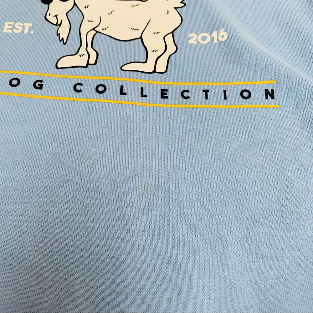 GOAT USA blue graphic sweatshirt unisex size small - Picture 6 of 9